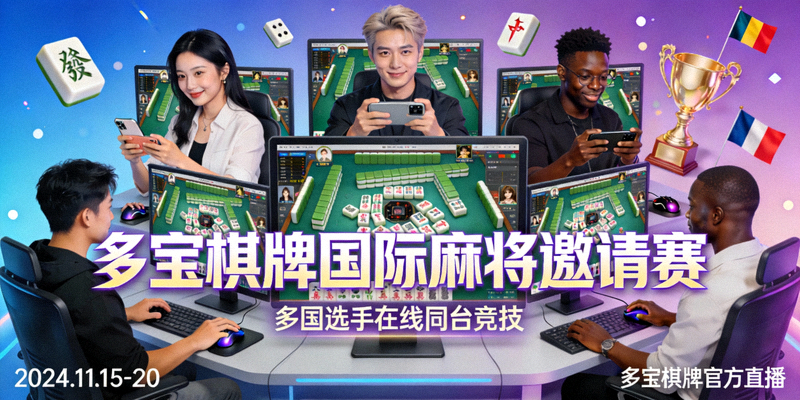 多宝棋牌国际麻将邀请赛 - 多国选手在线同台竞技